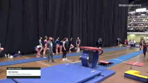 Ali Henke - Women's Group, TNT Kids Fitness & Gymnastics - 2021 Women's Xcel Region 4 Championships