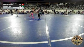 120 lbs 5th Place - Paisley Cottman, Smith Wrestling Academy vs Charlee Rea, Sedalia Youth Wrestling Club