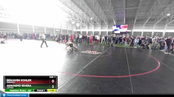 120 lbs Quarterfinal - Geronimo Rivera, Layton vs Benjamin Kohler, Wasatch