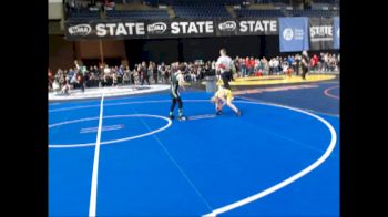 62 lbs Cons. Round 1 - Flint Phillips, Moses Lake Wrestling Club vs Troy Schmeltz, Port Angeles Wrestling Club