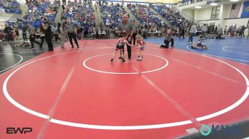 46 lbs Round Of 16 - Cutter Carson, Salina Wrestling Club vs Linkin Watts, Locust Grove Youth Wrestling