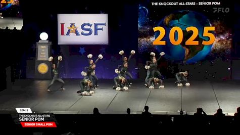 The Knockout All-Stars - Senior Pom [2025 Senior Small Pom Semis] 2025 The Dance Worlds