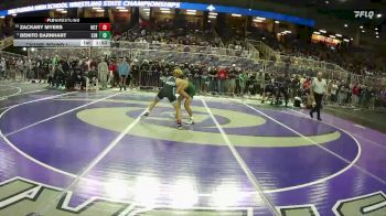 106 1A Champ. Round 1 - Zackary Myers, Natures Coast Tech vs Benito Barnhart, St. John Neumann