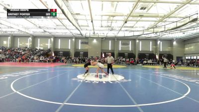 114 lbs Round Of 16 - Norah Reeps, Haddam-Killingworth vs Britney Porter, Enfield