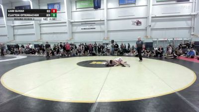 76 lbs Round Robin 3 - Liam Glivar, Rising Kingz - EL vs Clayton Otterbacher, Revival Black - EL