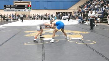 3 - 144 lbs Cons. Round 2 - Blake Gregory, New Kent vs Isaiah Erkel, Western Albemarle