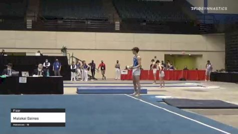 Malakai Gaines - Floor - 2021 USA Gymnastics Development Program National Championships