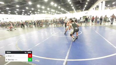 190 lbs Consi Of 4 - Jacob Cruz, Live Training Systems vs Ryan Barrios, Threshold WC