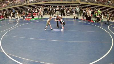 39 lbs Cons. Sub-quarters - Grayson Burgon, Charger Wrestling vs Landon Brown, Iron County Wrestling Academy