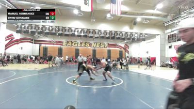 190 lbs 3rd Place Match - David Gonzalez, Youngblood Wrestling Club vs Manuel Hernandez, Unattached