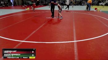 102 lbs Semis & 1st Wrestleback (8 Team) - Jameson Lust, Sartell vs Easton Hemmesch, Paynesville