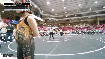 60-65 lbs Round 4 - Bo Evans, Ogdens Outlaws vs Aniston Palmer, CYWC