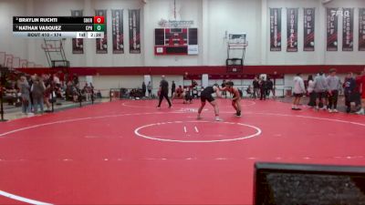 174 lbs Semifinal - Nathan Vasquez, Cal Poly Humboldt vs Braylin Ruchti, Southern Oregon