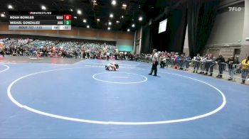 113 lbs Cons. Round 1 - Noah Bowles, Wooster vs Misael Gonzalez, Garza