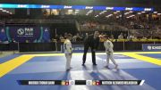 Matthew Alexander McLaughlin vs Maverick Thomas Daum 2025 Pan Kids Jiu-Jitsu IBJJF Championship