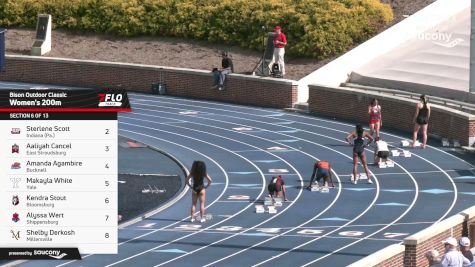 Women's 200m, Finals 6