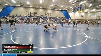 90 lbs Champ. Round 2 - Jettisen Jensen, Uintah Wrestling vs Hunter Young, Champions Wrestling Club