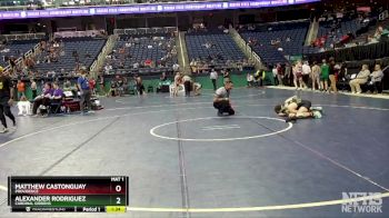 4A 126 lbs Champ. Round 1 - Alexander Rodriguez, Cardinal Gibbons vs Matthew Castonguay, Providence