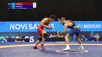 86 kg 1/8 Final - Minghui Liang, China vs Rocco Welsh, United States