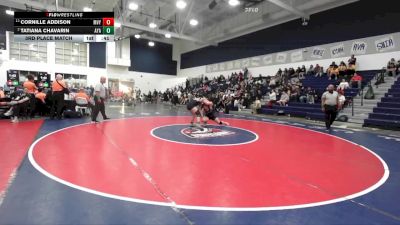 155 lbs 3rd Place Match - Cornille Addison, Murrieta Valley vs Tatiana Chavarin, Ayala