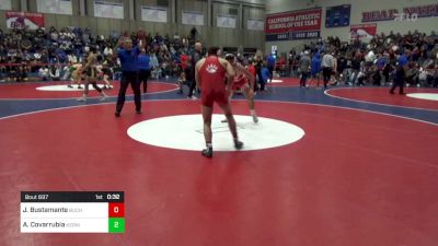 152 lbs Consi Of 8 #1 - Jordan Bustamante, Buchanan vs Adrian Covarrubia, Kerman