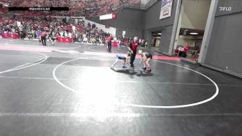 95 lbs Cons. Semi - Stella Fick, Askren Wrestling Academy vs Teagan Needham, Holmen Viking Wrestling Club