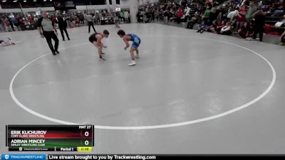 106 lbs Cons. Round 4 - Erik Klichurov, Cory Clark Wrestling vs Adrian Mincey, Simley Wrestling Club