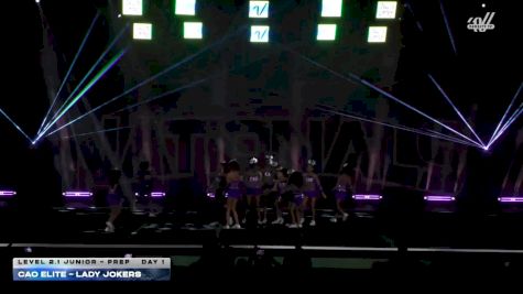 CAO Elite - Lady Jokers [2026 L2.1 Junior - PREP DAY 1] 2026 JAMfest Cheer Super Nationals