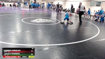 93 lbs Quarterfinals (8 Team) - Lincoln Goodrich, K-M vs Warren Cornelius, Foley