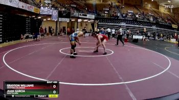 157 lbs Cons. Round 6 - Juan Garcia, Unattached vs Grayson Williams, Western Colorado