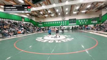 285 lbs Champ. Round 1 - Xakery Aleman, Lyman vs James Emmett, Powell