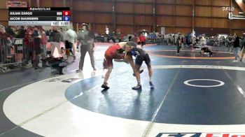 125A lbs Rr Rnd 1 - Julian Zargo, Rhino Wrestling vs Jacob Saunders, Xtreme Training