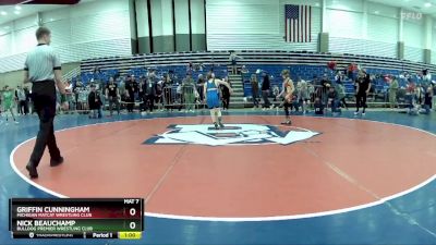 70 lbs 7th Place Match - Nick Beauchamp, Bulldog Premier Wrestling Club vs Griffin Cunningham, Michigan Matcat Wrestling Club