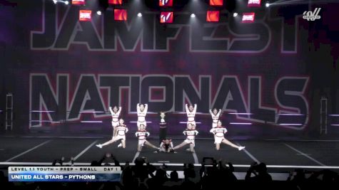 United All Stars - Pythons [2026 L1.1 Youth - PREP - Small DAY 1] 2026 JAMfest Cheer Super Nationals