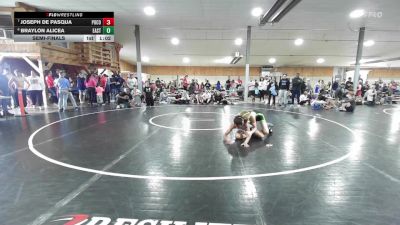 110 lbs Semifinal - Joseph De Pasqua, Pocono Summit vs Braylon Alicea, East Stroudsburg