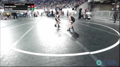 40 lbs Round Of 32 - Ryatt Wilson, Keystone Kids Wrestling Club vs Max Rice, Prodigy NDT