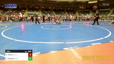 55 lbs Final - Asher Wilbur, Predator Wrestling vs Jack Sanders, Mat Assassins