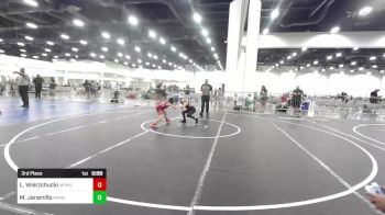 73 lbs 3rd Place - Lucas Wierzchucki, Monster Garage vs Max Jaramillo, Manu WC