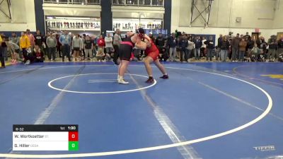 285 lbs R-32 - William Wortkoetter, St. Francis-NY vs Guner Hiller, Cedar Cliff