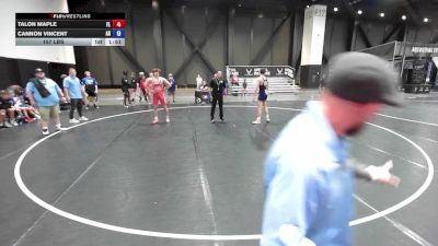 157 lbs Talon Maple, Florida vs Cannon Vincent, Arkansas