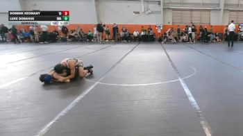 88-92 lbs Semifinal - Dominik Keomany, Team Donahoe vs Luke Donahue, Donahue Wrestling Academy