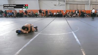 88-92 lbs Semifinal - Dominik Keomany, Team Donahoe vs Luke Donahue, Donahue Wrestling Academy