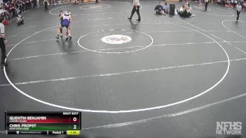 4A 113 lbs Semifinal - Chris Propst, Northwestern vs Quentin Benjamin, Lugoff-Elgin