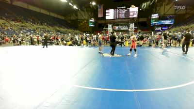 120 lbs Cons 64 #2 - Miguel E. Caban, MD vs Jonah Arellano, TX