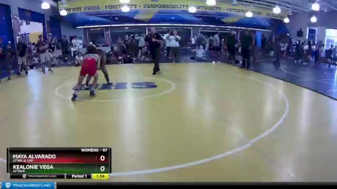 97 Lbs Round 5 - Maya Alvarado, CFWA @ LHP Vs Kealonie Vega, Attack