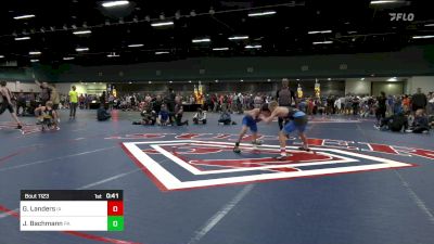 120 lbs Consi Of 8 #2 - Gavin Landers, IA vs Joe Bachmann, PA