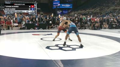 126 lbs Champ. Rd Of 64 - Ethan Alvarez, Indiana vs David Alirez, Colorado