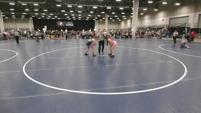 125 lbs 5th Place Match - Sophia Rosales, Silverback Wrestling Fort Worth vs Makaleigh Hahn, Thoroughbred Wrestling Academy
