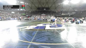 Boys 1B/2B 138 Cons. Round 3 - Jacob Gray, Goldendale vs Kase Denison, Tonasket