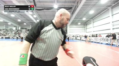 152 lbs Round Of 128 - Riley Malloy, ME vs Abai Beishembiev, VA